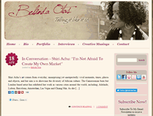 Tablet Screenshot of belindaotas.com